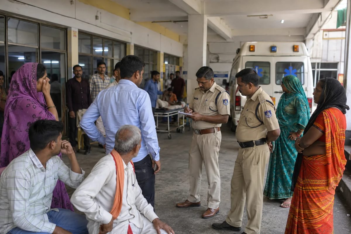 राखी बांधने के बाद 17 वर्षीय छात्रा की मौत, पुलिस जांच में जुटी